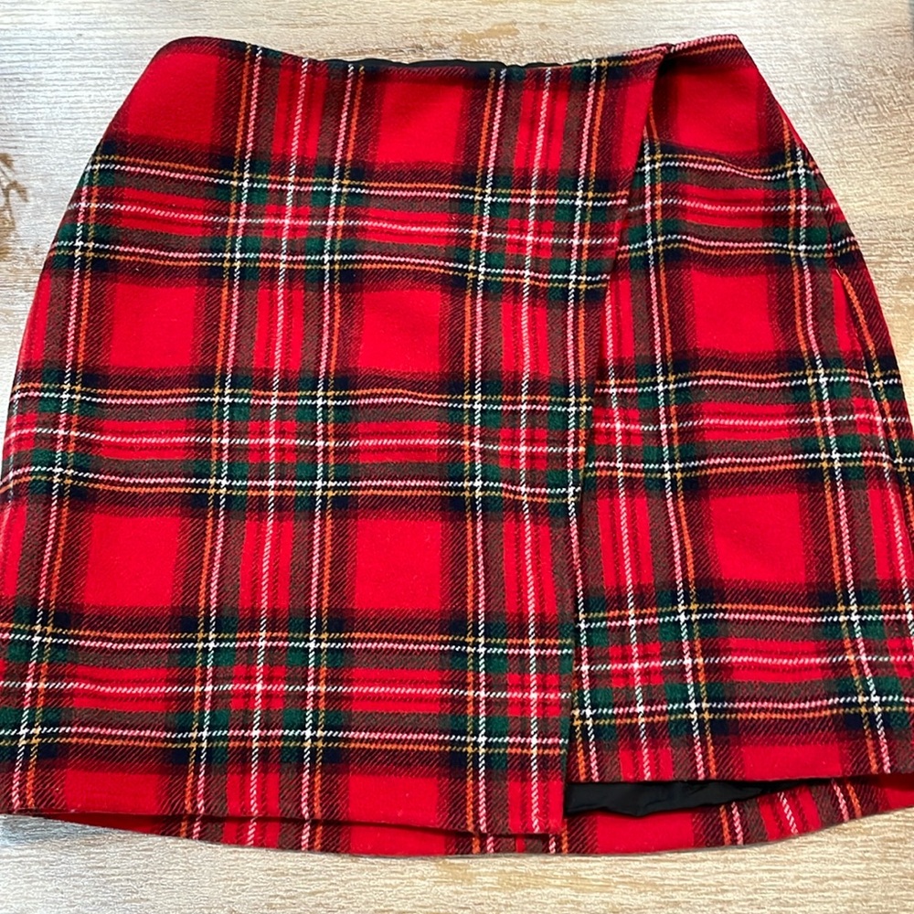 Plaid Hollister Skort